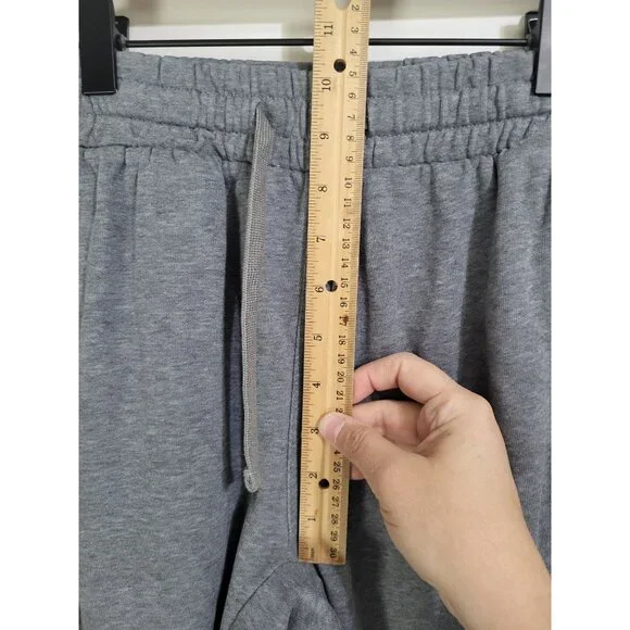 GYMSHARK Mens XS Essential Oversized Jogger Charcoal Grey Marl Athleisure A2A7T - Picture 6 of 8